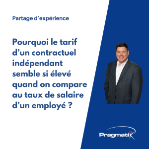 Comment un contractuel indépendant détermine-t-il son tarif ?